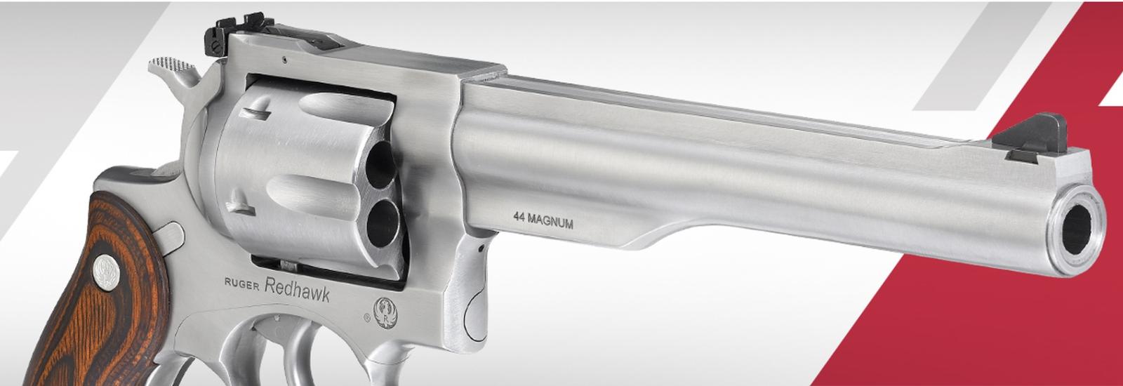 Ruger Redhawk 4.2 stainless steel double-action revolver